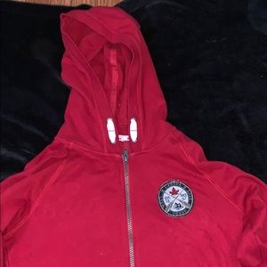 Kids Red Canada Jacket